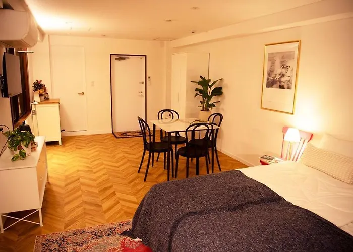 #5 3Stops To Shinjuku Station Stylish Spacious Studio Apartment